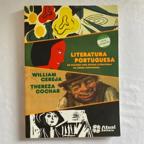 Livro Apostila Literatura Portuguesa Atual Editora William Cereja Thereza Cochar