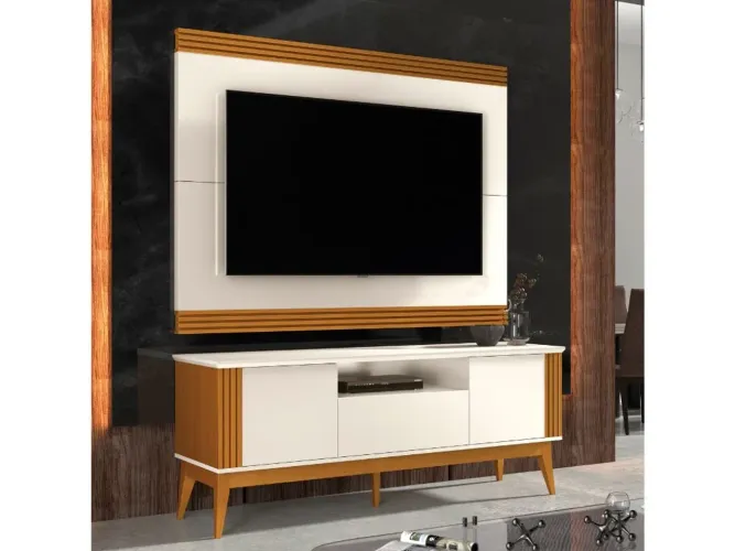 Rack Retrô com Painel Garden l876