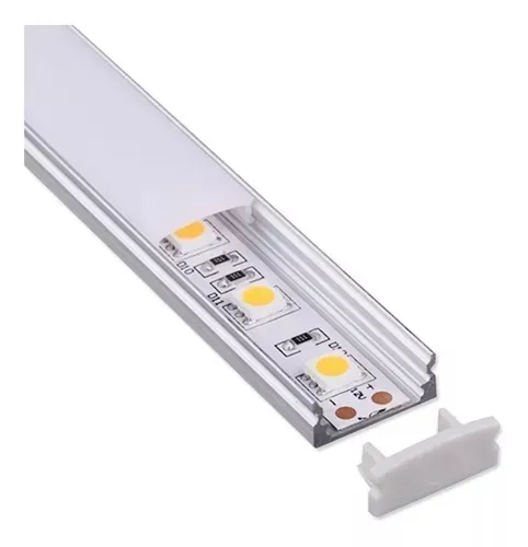 Perfil de led 3m sobrepor para fita (Distribuidor Jk Eletrônicos)Qualidade e Honestidade