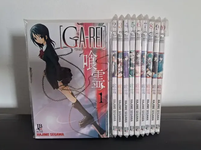 Mangá Ga-Rei - Volumes 1 ao 10 - Editora JBC
