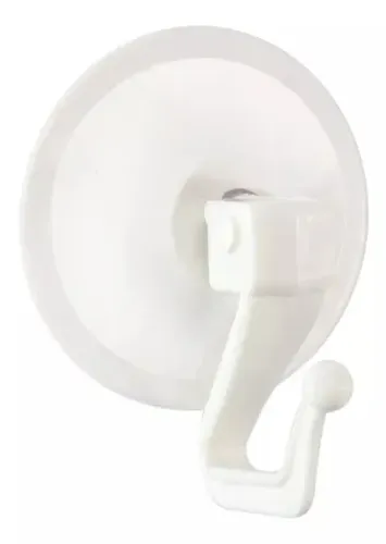 Ganchos Multiuso Ventosa Plastico 1pç Plast 23501