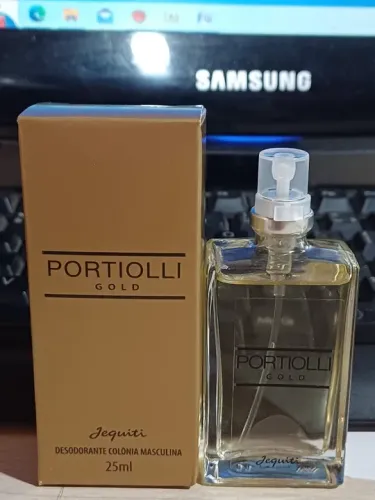 Colônia Masculina Jequiti Portiolli Gold 25 ml novo por R$ 25,00 cada