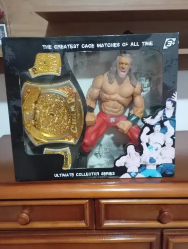 Ring Giants WWE Edge - 35 cm - Com cinturão - Colecionador / Raro