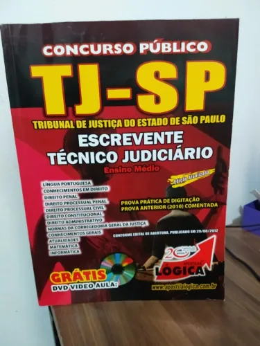 Concurso Público TJ-SP Tribunal de Justiça do Estado de S. Paulo 2012