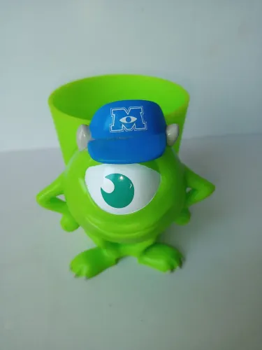 Porta canetas Mike monstro S A  Disney Pixar