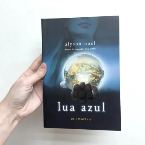 Livro Lua Azul - Os Imortais - Alyson Noel | Brechó | Bazar | Desapego | Sebo