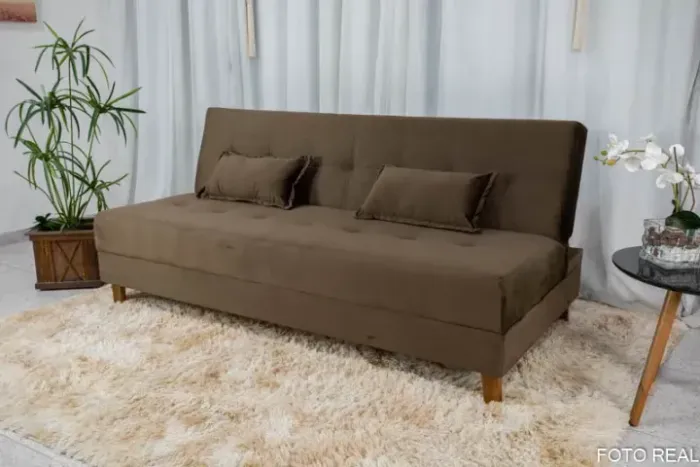 Sofá Cama Arpoador 1,85m Veludo