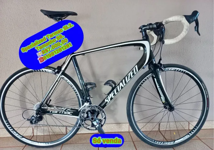 Specialized Tarmac SL2 - Tamanho 58 r$5800