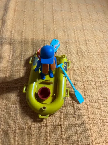 Playmobil antigo trol pescador incompleto