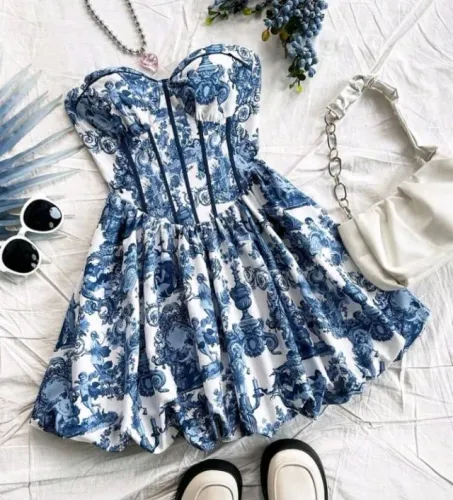 Vestido Azulejo Português