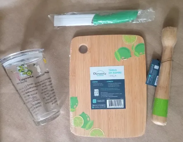 Kit coquetel caipirinha 