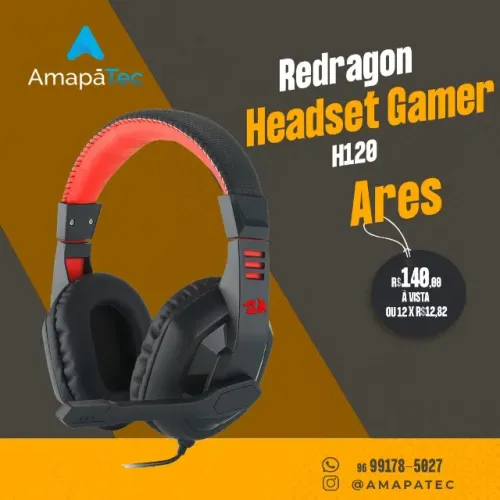 Headset Gamer Redragon Ares 7.1