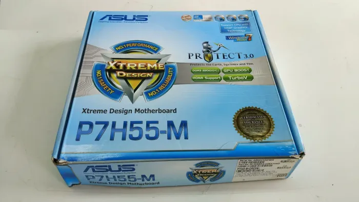 Placa mãe Asus P7H55-M ( socket 1156)+ CORE I7 870