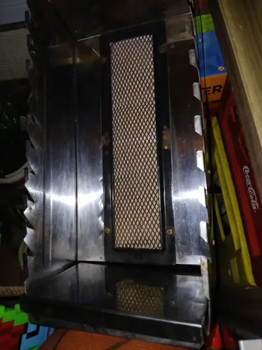 Churrasqueira inox a gás para espetinho