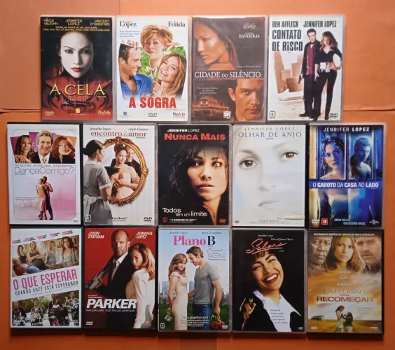 DVDs Jennifer Lopez - 14 Filmes
