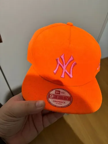 Boné New Era 9FIFTY New York Yankees Laranja