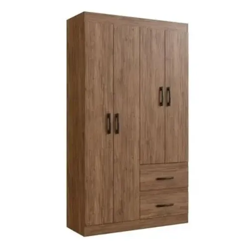 Roupeiro Dallas 4p castanho 