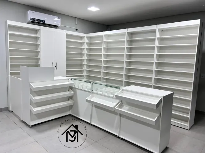 Farmácia completo móveis planejados por encomenda 