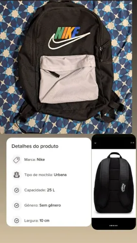 Mochila Nike original