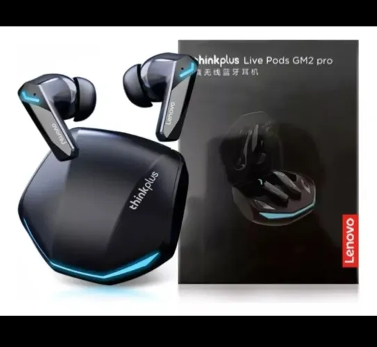 Fone de Ouvido Lenovo GM2 Pro - Novo