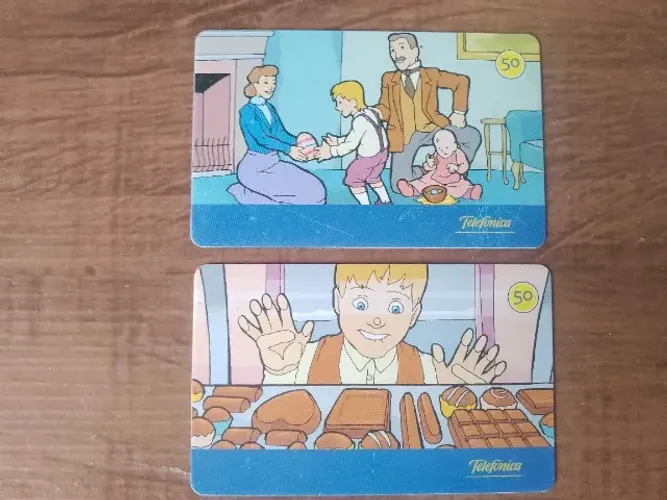 Cartão Telefônica Edição A História do Chocolate Incrível!!!