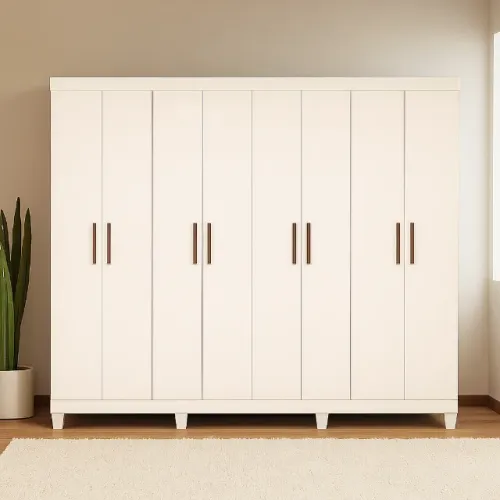 Super Oferta Guarda Roupa Rubi Branco (PRODUTO NOVO)