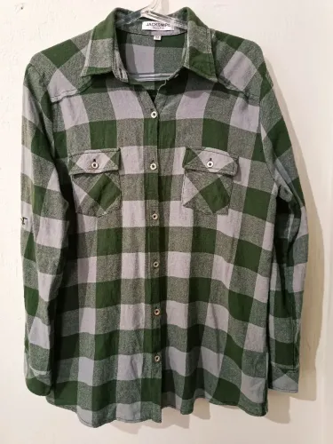 Camisa Masculina Xadrez Flanelada Jacksnipe