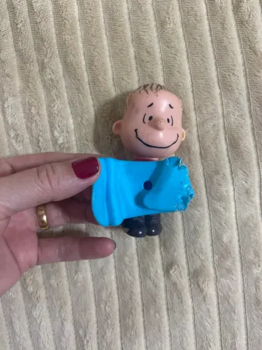 Bonecos Miniaturas McDonald's Coleção Snoopy - Peanuts, Charlie Brown, Woodstock LINUS