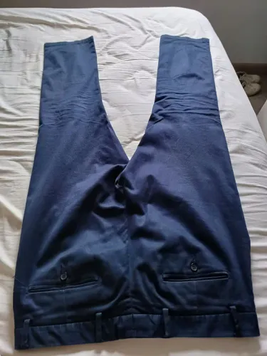 Calça Social Azul Escuro Raphy