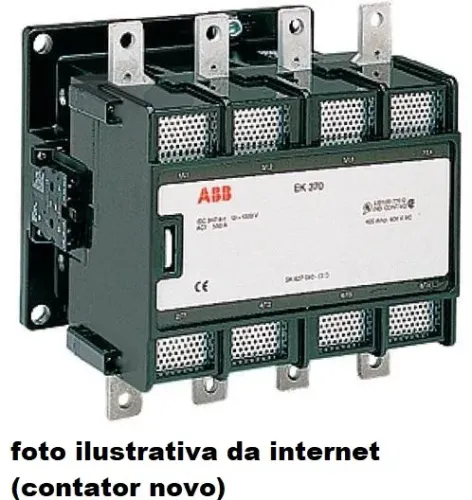 Contator ABB EK 550-40-21-DF 220v no estado