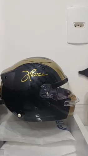 Capacete do filme Fórmula 1