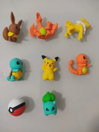 Borrachas Pokemon - Preço por unidade