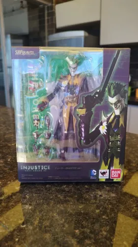Coringa Joker Bandai Shfiguarts Action Figure Injustice Boneco DC