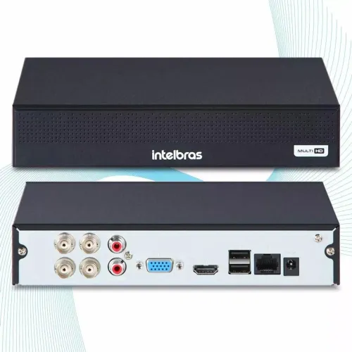 DVR INTELBRAS 4 canais multi HD na promoção 