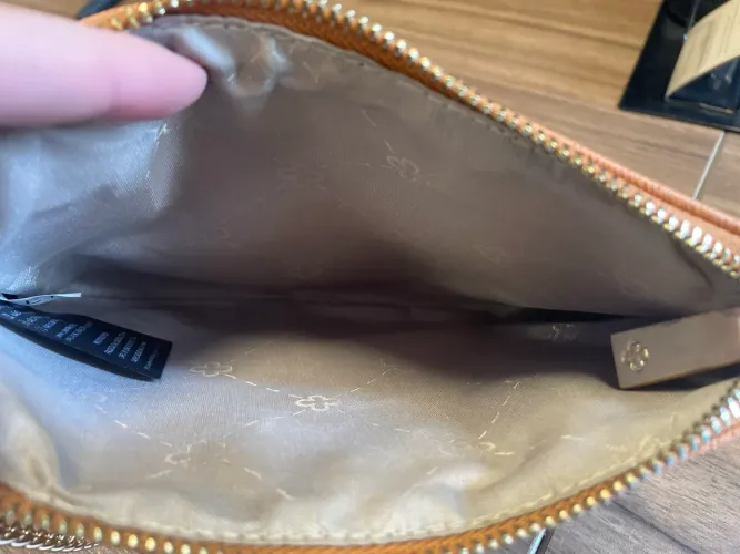 Bolsa Capodarte - pequena, alça corrente, tira colo