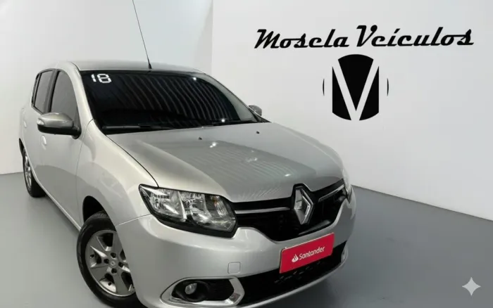 Renault Sandero Vibe 2018- Apenas 60.000km Rodados