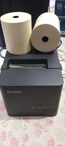 Impressora Epson Térmica + Bobinas