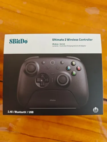 Controle 8BitDo Ultimate 2 analógicos tmr novo~lacrado