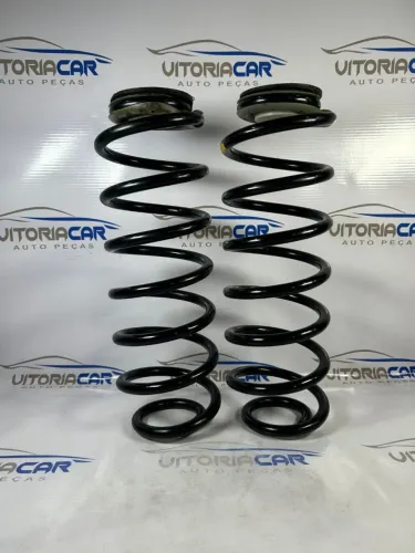 Par de Mola Traseira do Citroen C4 Heatc 2004 á 2010