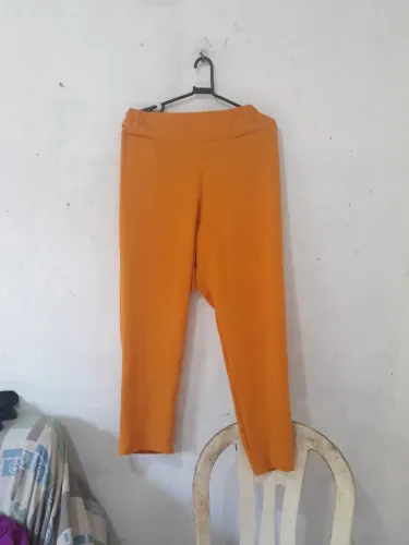 Calça Feminina Laranja Confortável