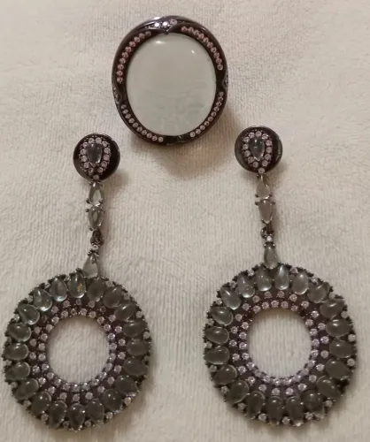 Conjunto semijoias luxo
