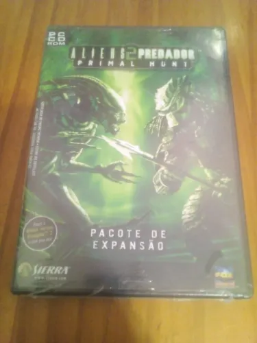 Pacote de expansão novo e lacrado para Aliens versus Predador 2 Primal Hunt