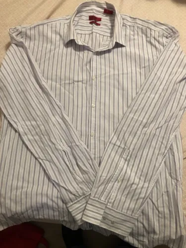 Camisa Social Listrada Masculina - Hugo Boss