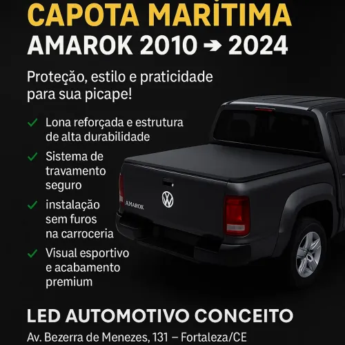 Capota Marítima da Amarok 2010 até 2024