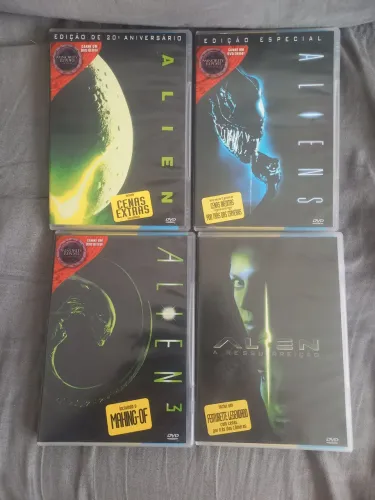 Alien o 8? passageiro, 4 DVD's