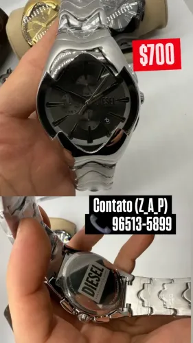 Relógio DIESEL 5 ATM PRATA MULTIFUNCIONAL