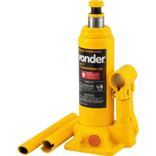 Macaco Hidráulico 2 Toneladas tipo Garrafa - Vonder