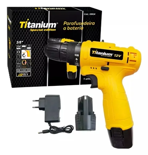 OFERTA Parafusadeira Titanium Special 12V