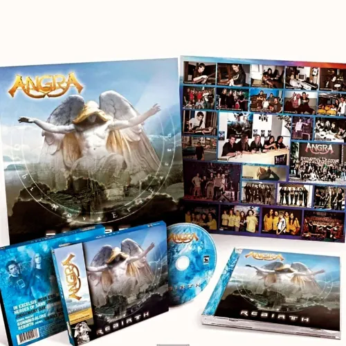 CD LACRADO Angra - Rebirth 2001 (Remaster Anniversary Edition com Pôster)