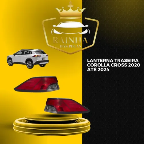 Lanterna Traseira Corolla Cross 2020 até 2024